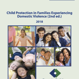 Image of first page of reading for the continuing education course Child Protection in Families Experiencing Domestic Violence 2nd edition