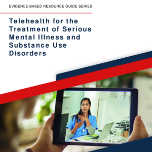 Image of the first page of the reading for the continuing education course Telehealth for the Treatment of Serious Mental Illness and Substance Use Disorders