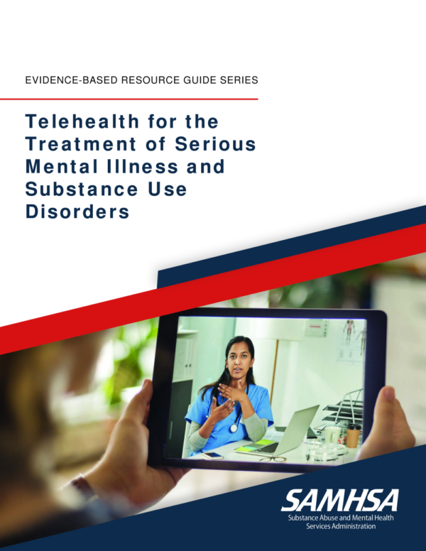 Image of the first page of the reading for the continuing education course Telehealth for the Treatment of Serious Mental Illness and Substance Use Disorders