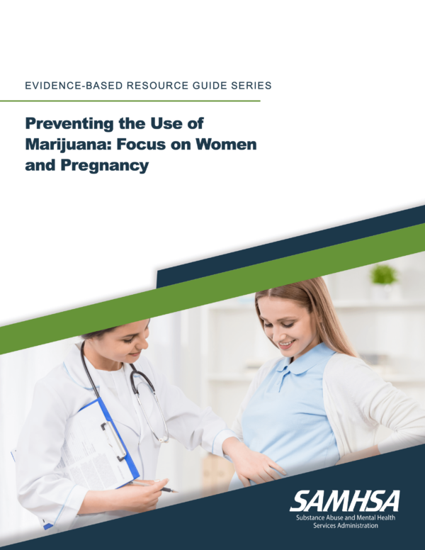 Image of the first page of the reading for the continuing education course Preventing the Use of Marijuana: Focus on Women and Pregnancy