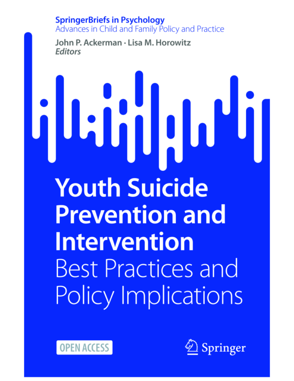 Image of the first page of the reading for the continuing education course Youth Suicide Prevention and Intervention Best Practices and Policy Implications
